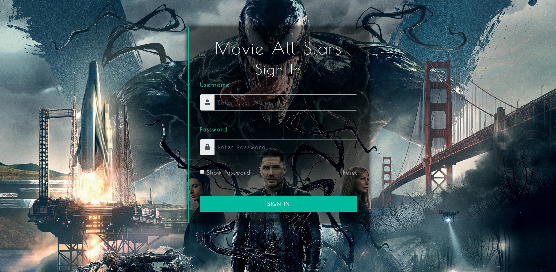 The Movie Database Website